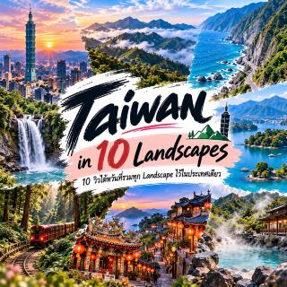 10枚の風景で見る台湾｜台湾のあらゆる風景を網羅した10の風景。