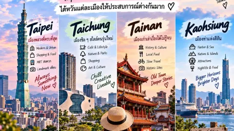 Đài Loan - Thành phố đấu với Thành phố 🏙️Đài Bắc - Đài Trung - Đài Nam - Cao Hùng — traveler post in Đại Liên