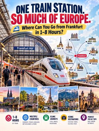 🚆 法蘭克福中央火車站：您的歐洲冒險之旅起點！ 🇪🇺