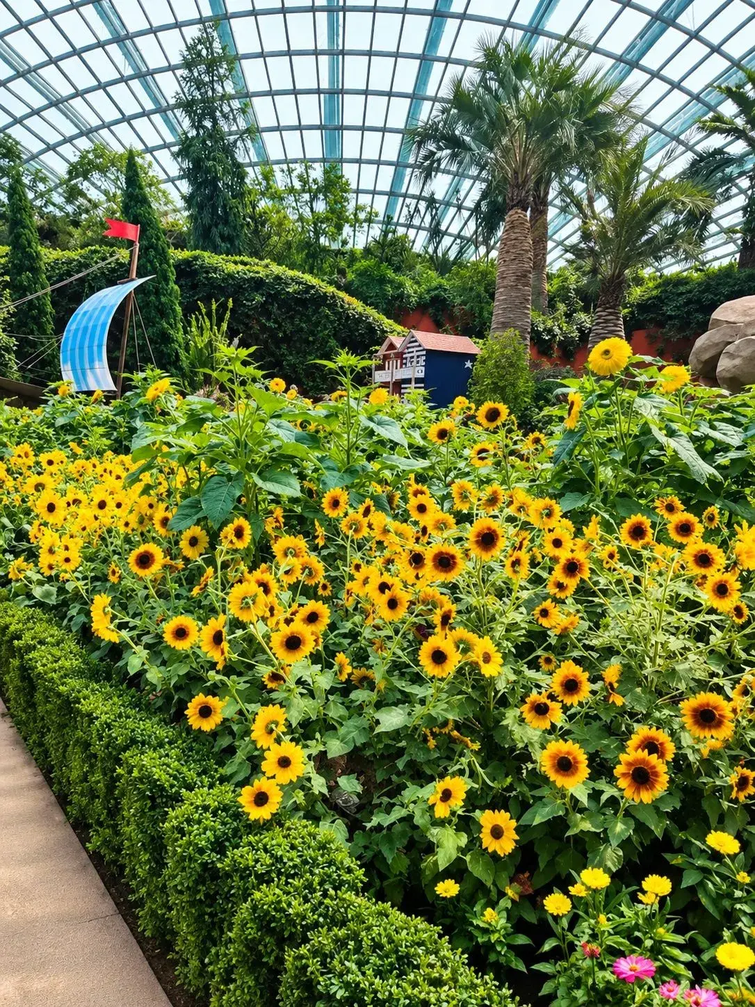 Sunflower Magic at Gardens by the Bay 🌻🇵🇹