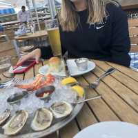 Fresh Oysters With a View