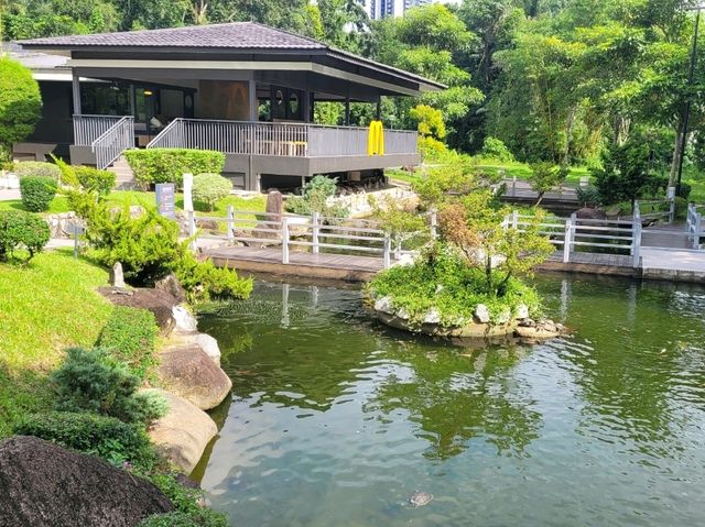 Feeling zen : Mcdonalds Ridout garden