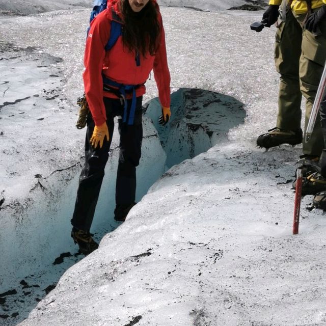 瓦特納冰川(Vatnajökull)徒步