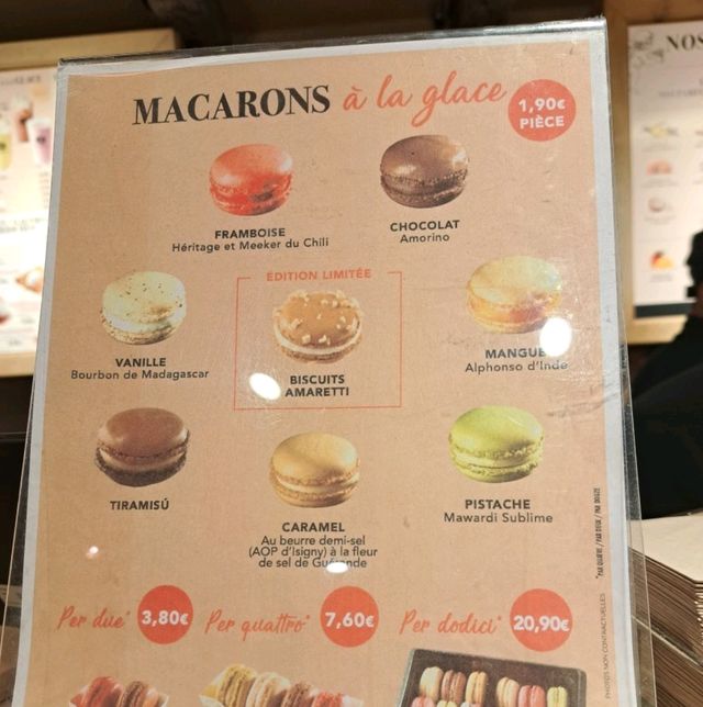 巴黎超有名甜點冰淇淋店推薦--Amorino