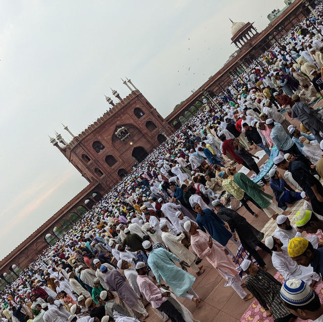 great mosque of Old Delhi Jama masjid