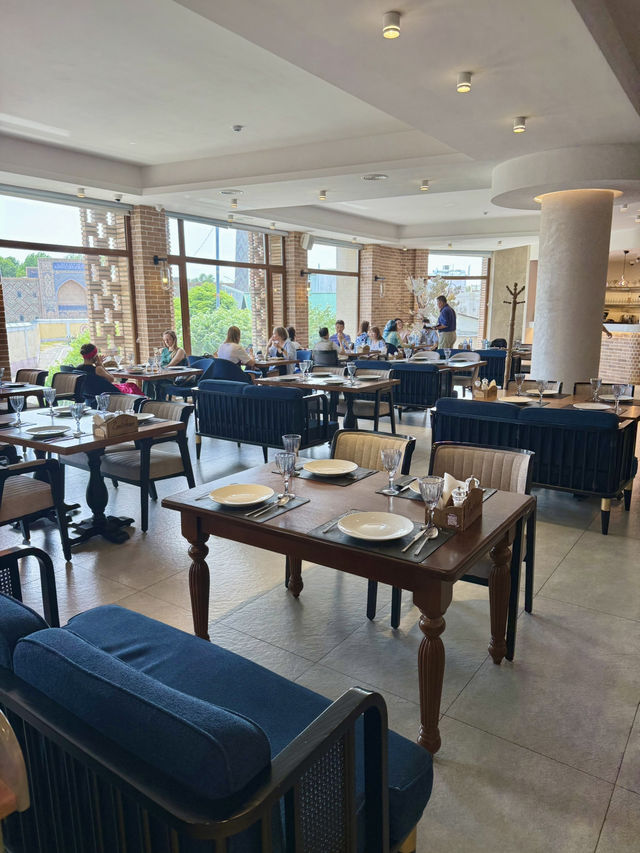 Spring Bites with a View at EMIRHAN Restaurant, Samarkand
