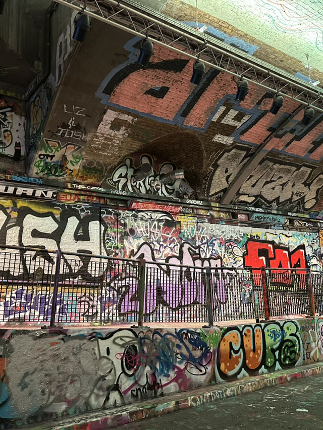 倫敦Leake Street Arches探秘：街頭藝術的自由殿堂