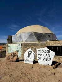 해외여행 볼리비아 Mirador Volcán Ollagüe 에서 먹은 라마 햄버거 