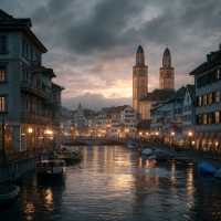 Zurich’s Old Town Charms & Iconic Landmarks 🌇🕍