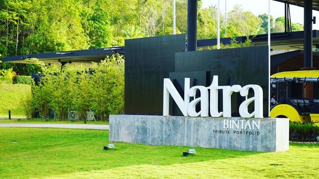 Natra Bintan, the newly popular hotel on Bintan Island.