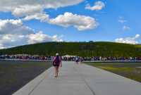 Old Faithful Geyser - the most famous geyser in Yellowstone National Park.