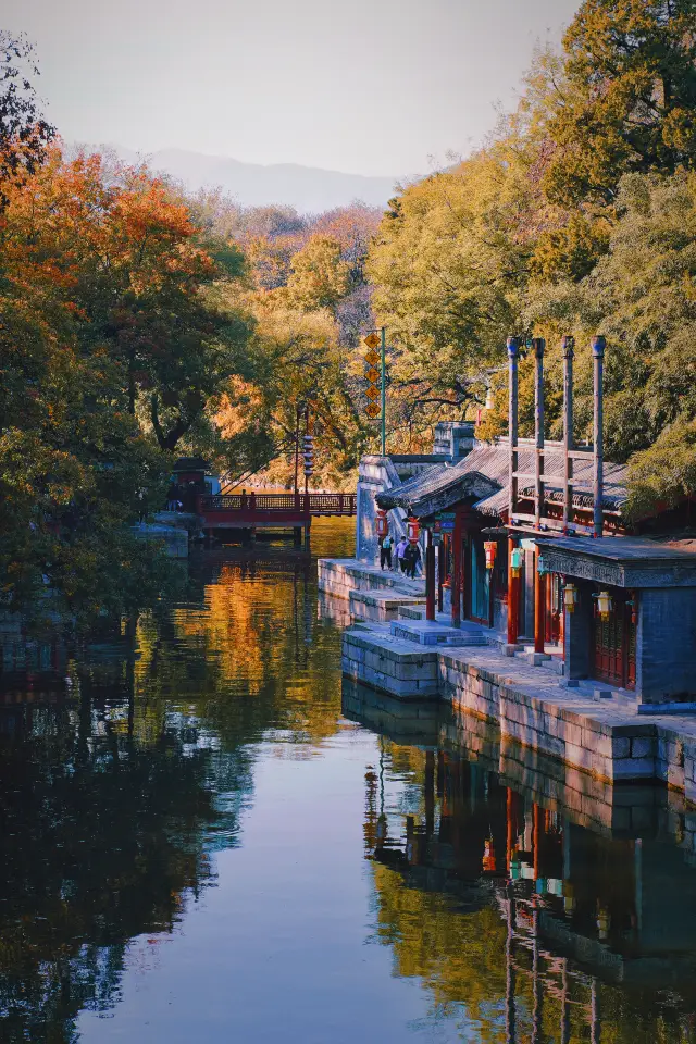 Autumn Appreciation | Sharing the Back Lake of the Summer Palace on November 07