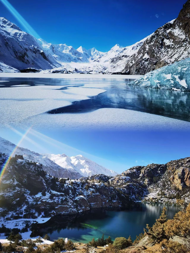 西藏藍冰季 |真的美哭我了！