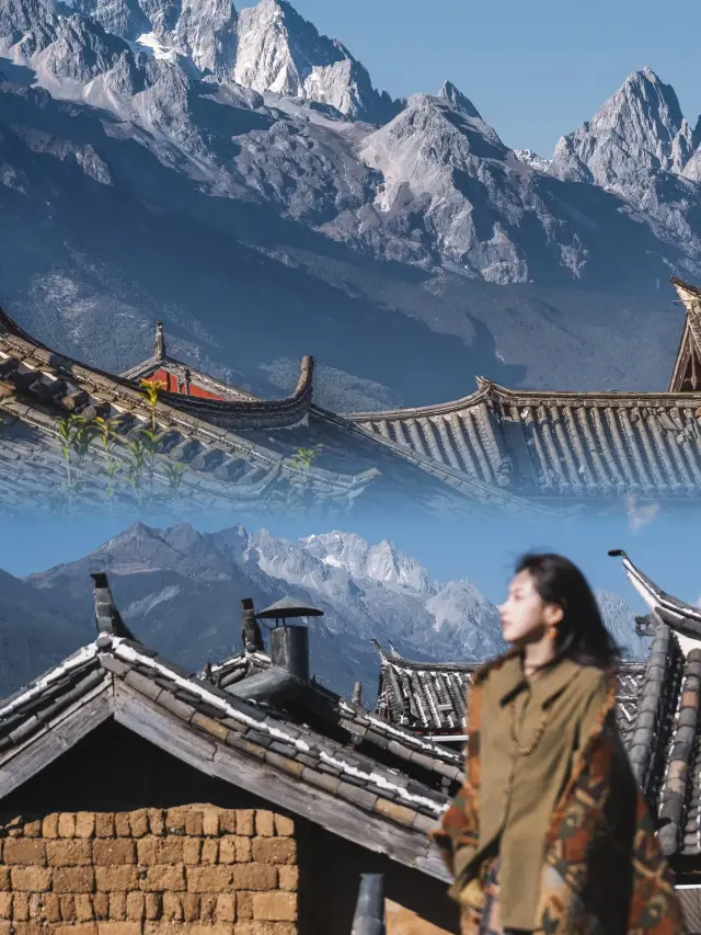 I prefer this small town under the Jade Dragon Snow Mountain over the ancient city of Lijiang!