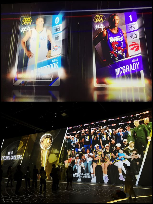 在上海，一定要帶男朋友去看的NBA奇境光影秀