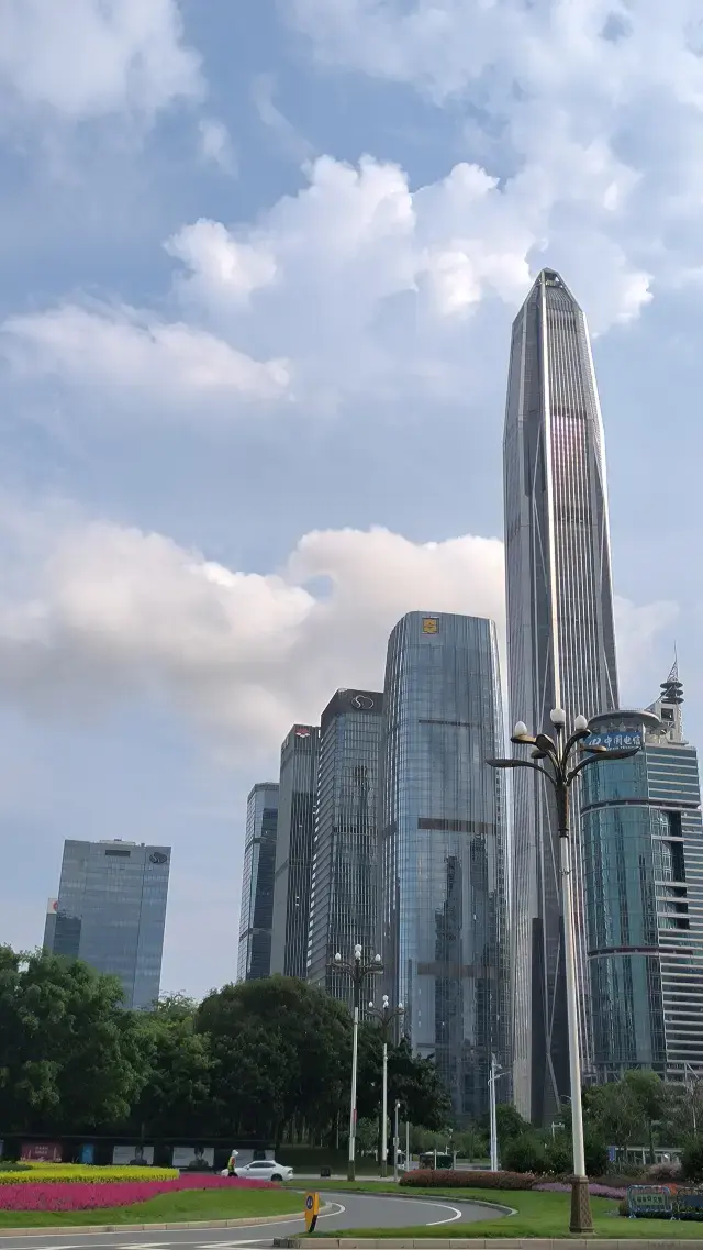 Shenzhen in June: A city of stark contrasts, with nothing but skyscrapers towering above