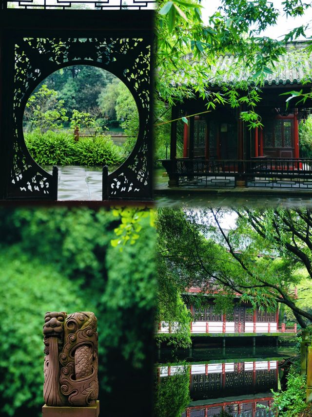 成都棠湖公園：海棠花開正當時