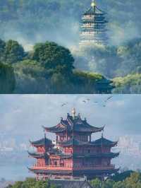 西湖美景圖畫，別錯過這場浪漫