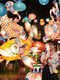 佛山嶺南天地中秋賞花燈拍照去！快來拍！