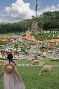 杭州附近的高山草原在秋季限定版變成了一幅美麗的油畫風景!
