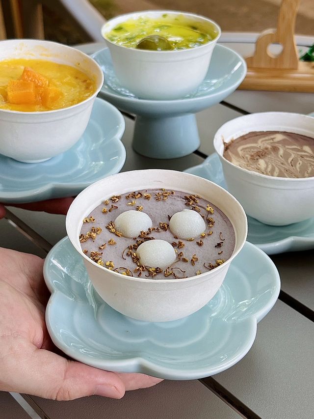 藏不住啦❗️挖到了中式國風提拉米蘇🍵