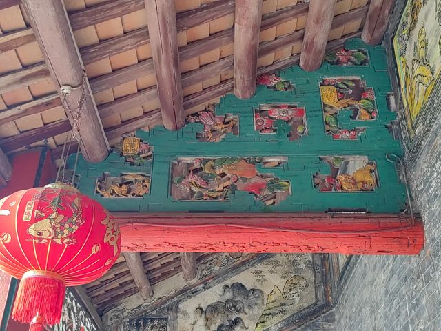 廣西武宣三里鎮戲台。