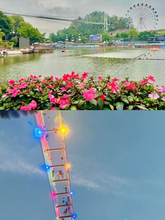 隱形山莊那精彩的美景。