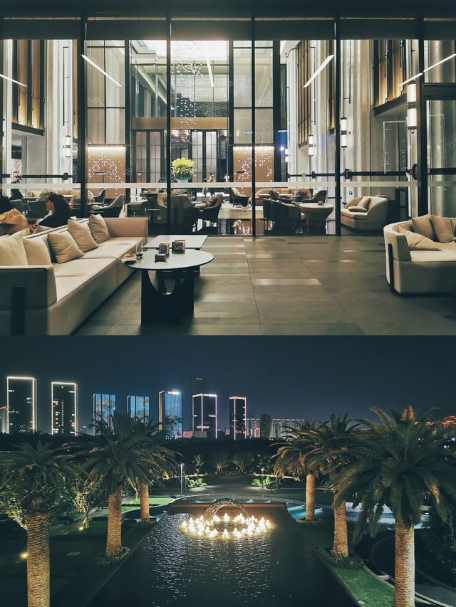 寶藏寧海|天明湖畔的寧海喜來登。