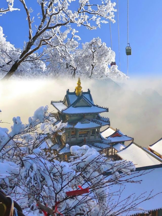 一座山就能把五嶽的美景盡收眼底！