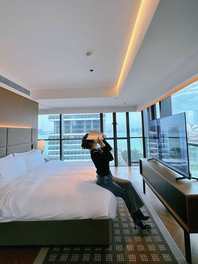 汕頭）坐擁最美內海灣的海景酒店體驗感