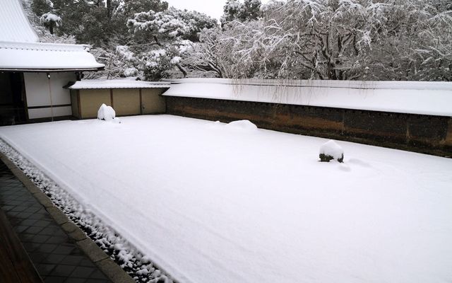 【京都· 龍安寺雪景·2025】