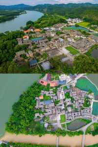 廣東河源蘇家圍，東江灣裡的千年詩箋