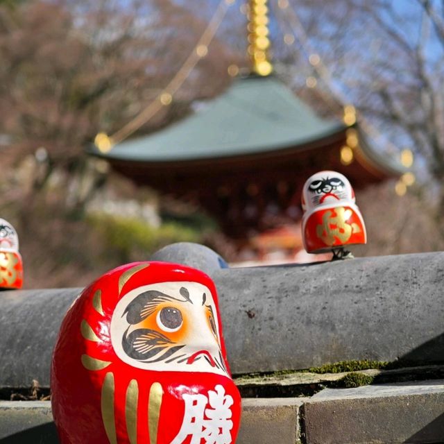 勝尾寺之行：可愛達摩蛋與趣味明信片