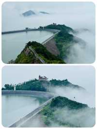 江南天池仙氣飄飄的天空之鏡上下皆嬈
