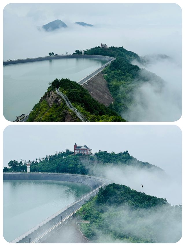 江南天池仙氣飄飄的天空之鏡上下皆嬈