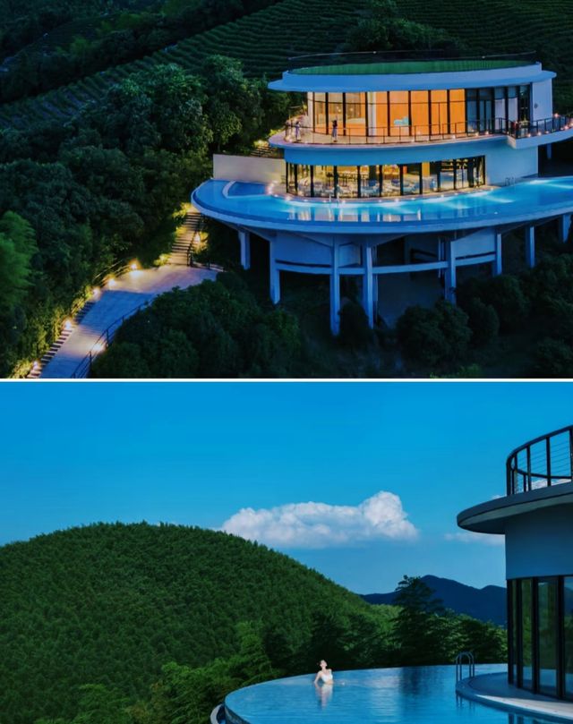 湖州·慧心谷 竹海茶園環繞嘅山景