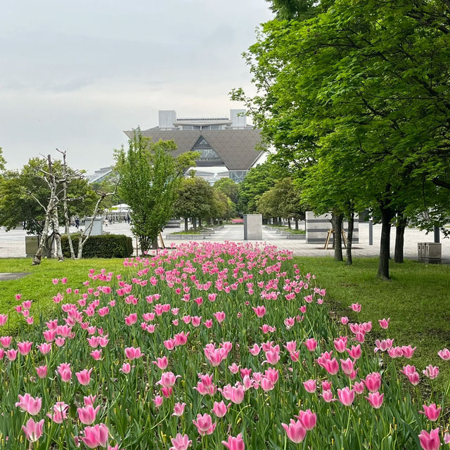 🌉東京台場濱海公園｜臨海副都心的輕鬆漫步行