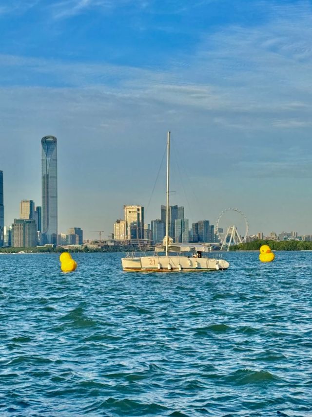 蘇州真係一個濱海城市，吹下海風真係好正啊！