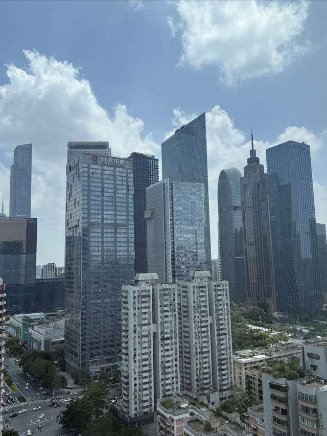 週末減壓staycation 高層俯瞰城市CBD
