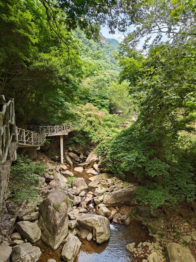 浙北大峽谷景區徒步溯溪 經驗分享大實話