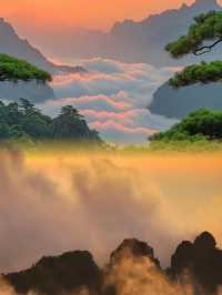 好震撼！難怪連李白都讚嘆黃山「別有天地非人間」