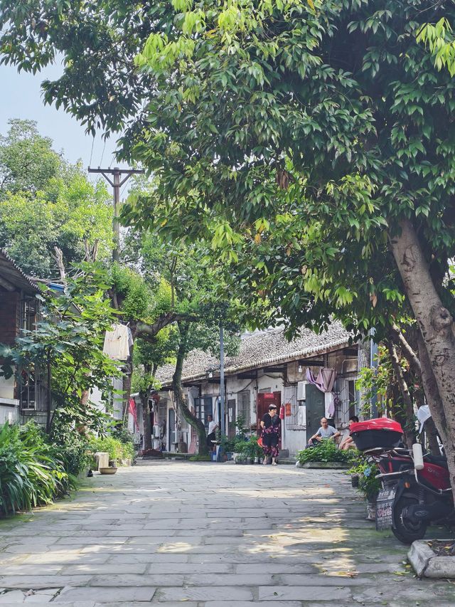 盛夏，漫步貢井老街