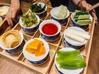 成都神仙火鍋店！藏喺市中心嘅江南小院荷塘火鍋影相一流！