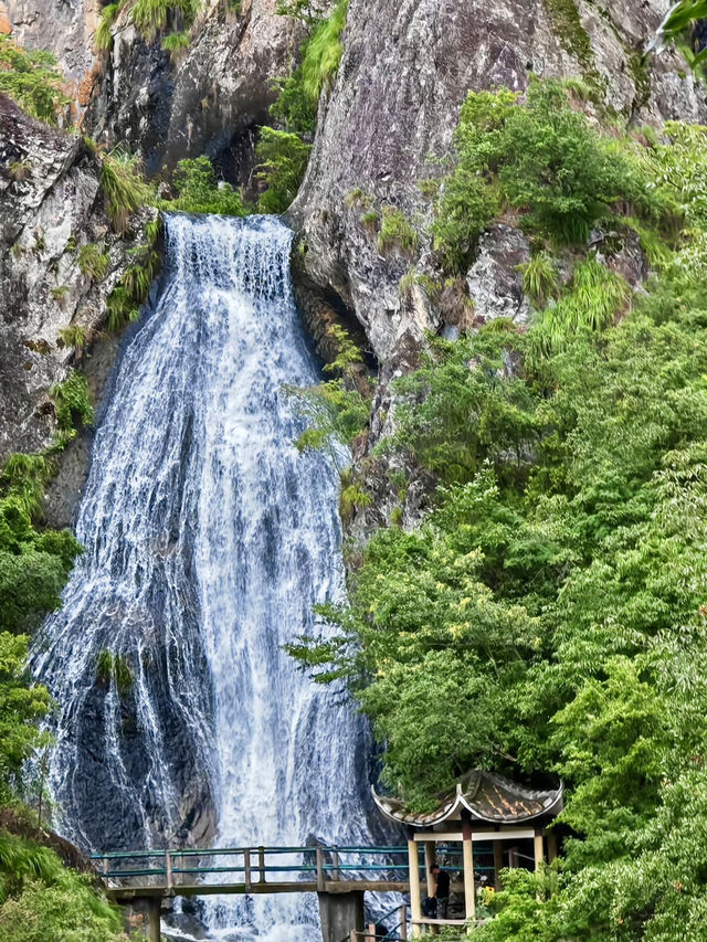 百瀑奔流的樂章——永泰百漈溝生態旅遊景區