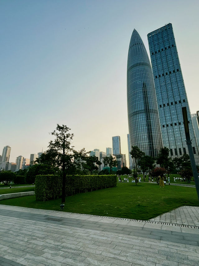 🌇 深圳人才公園｜城市天際線下的綠洲