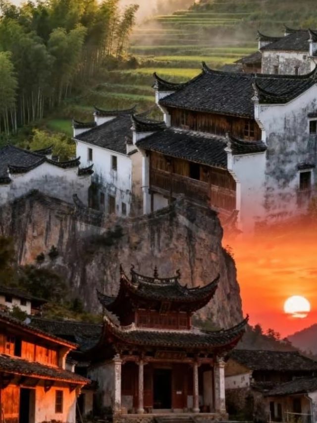 被《國家地理》狂推的松陽！這懸崖古村也太仙了吧！