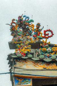 樸素又繁盛潮汕屋頂在饒平