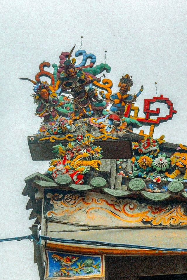 樸素又繁盛潮汕屋頂在饒平 樸素又繁盛潮汕屋頂在饒平