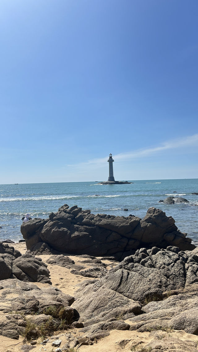 三亞燈塔下的治癒時光