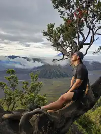 雨季 Bromo火山 美好短暫 一生難忘
